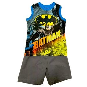 Batman Tank Top And Short Set